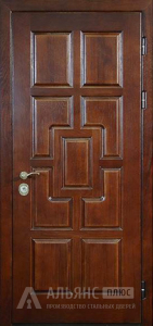 Уличная термо дверь с покрытием Венге №66 внешняя - фото