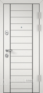 Внутренняя светлая дверь с термозащитным покрытием №3 внешняя - фото