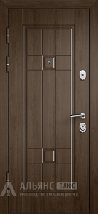 Входная дверь термо в загородный дом цвет Медный Антик №1 внутренняя - фото