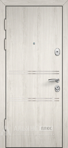 Металлическая дверь в квартиру с профильной коробкой цвет сандал №17 внутренняя - фото