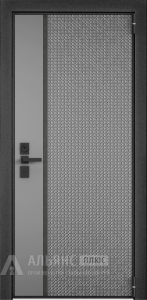 Морозостойкая дверь с терморазрывом / утеплением и изысканным дизайном №3 внешняя - фото