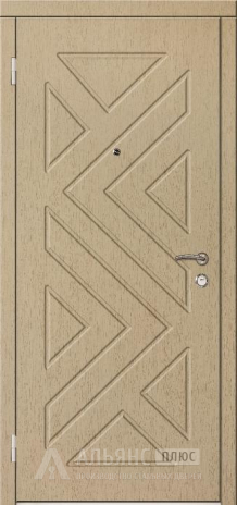 Фото 2 «Входная металлическая дверь для дома с двумя вставками №11»